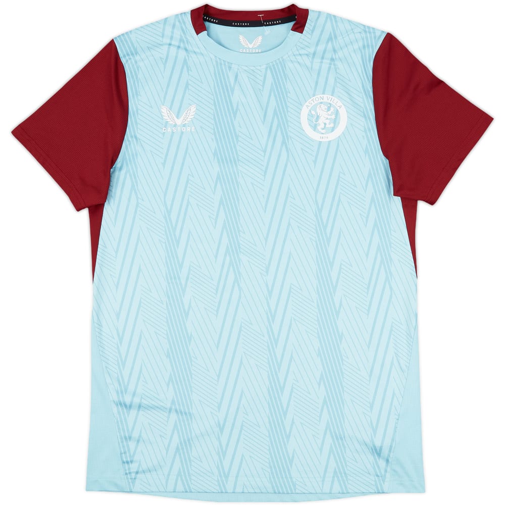2023-24 Aston Villa Castore Training Shirt - 9/10 - (S)
