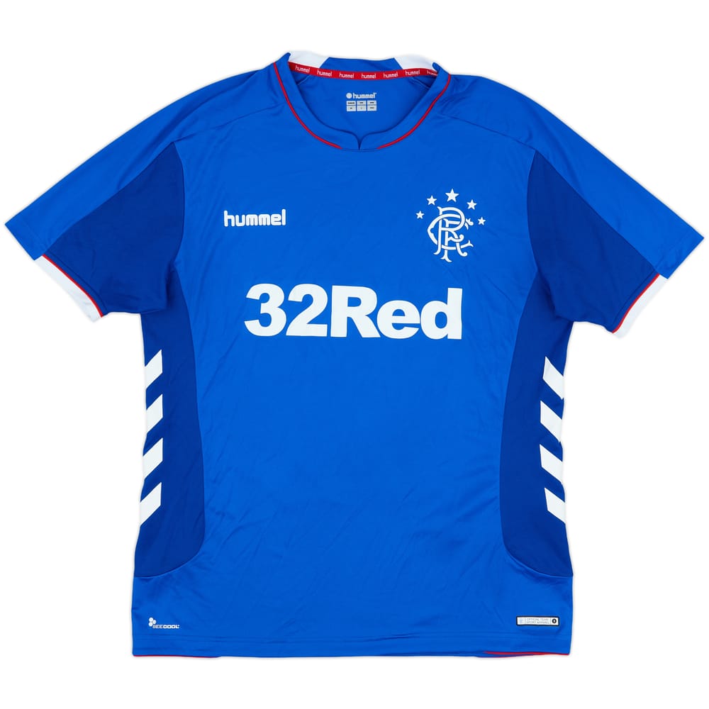 2018-19 Rangers Home Shirt - 10/10 - (XL)