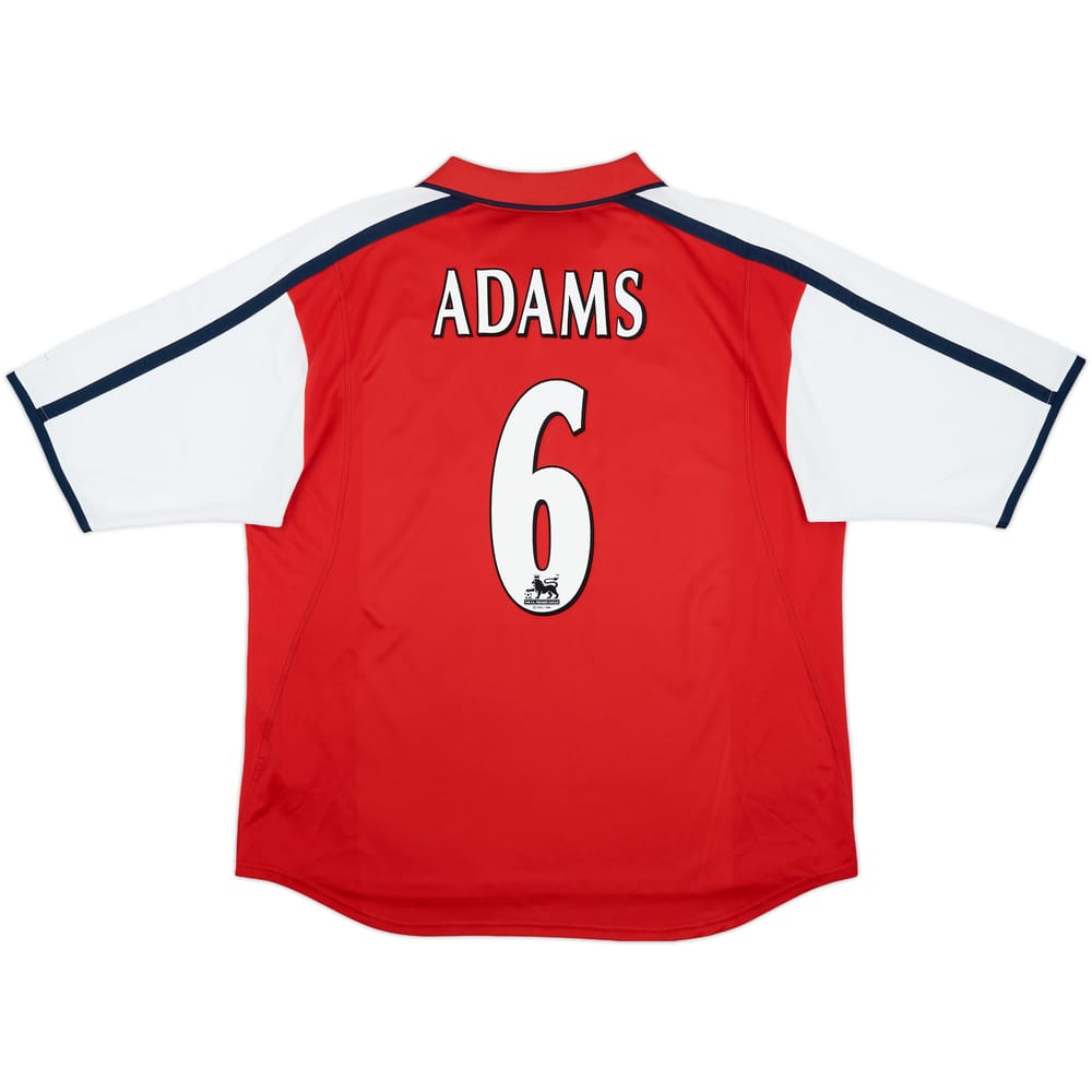 2000-02 Arsenal Home Shirt Adams #6 - 5/10 - (XXL)