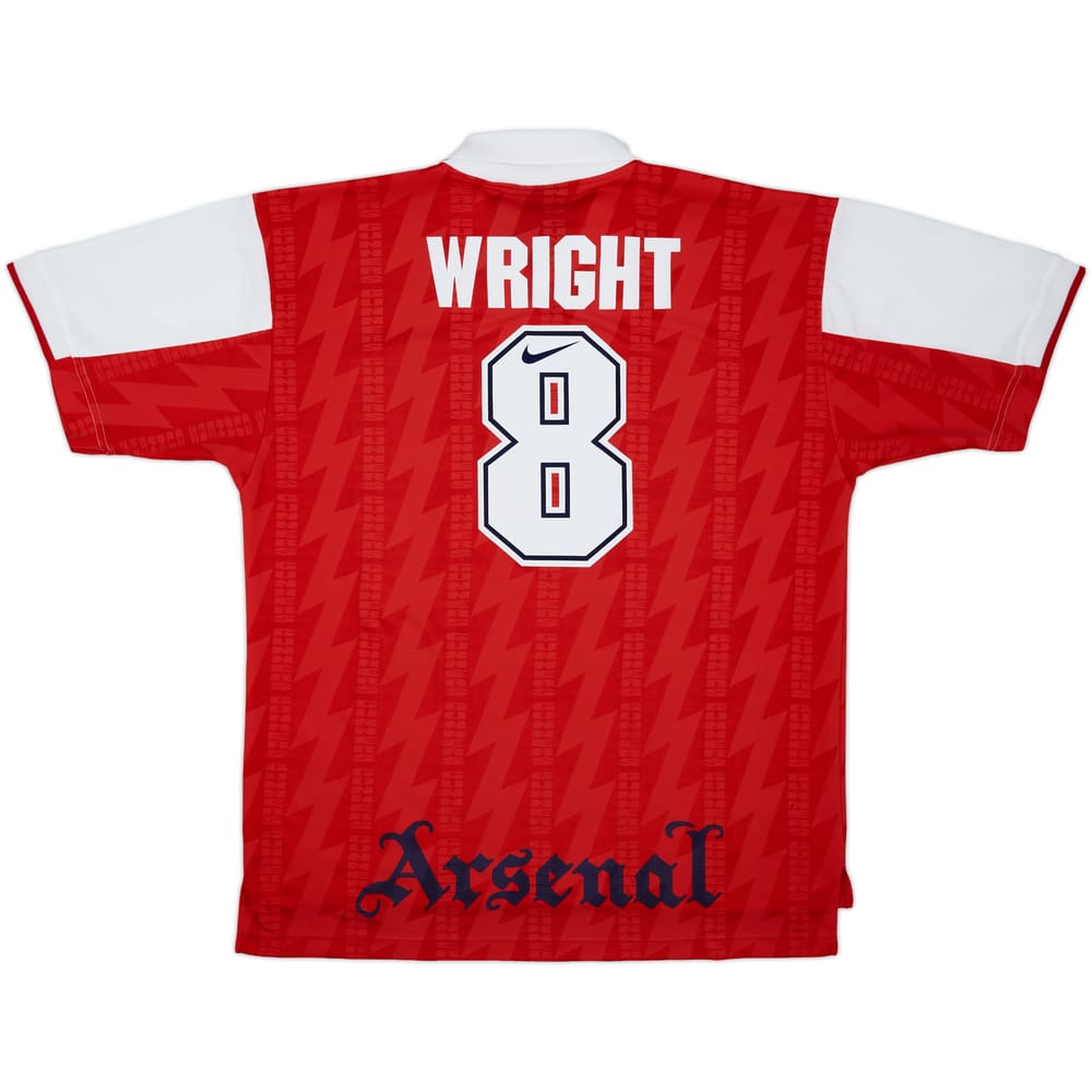 1994-96 Arsenal Home Shirt Wright #8 - 8/10 - (XXL)