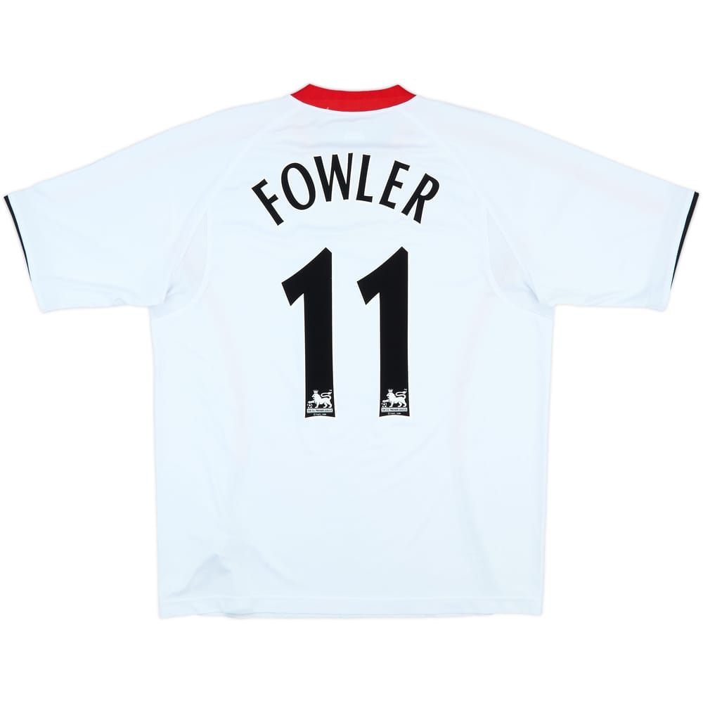 2005-06 Liverpool Away Shirt Fowler #11 - 8/10 - (L)
