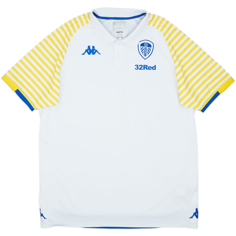 2019-20 Leeds United Kappa Polo Shirt - 7/10 - (4XL)