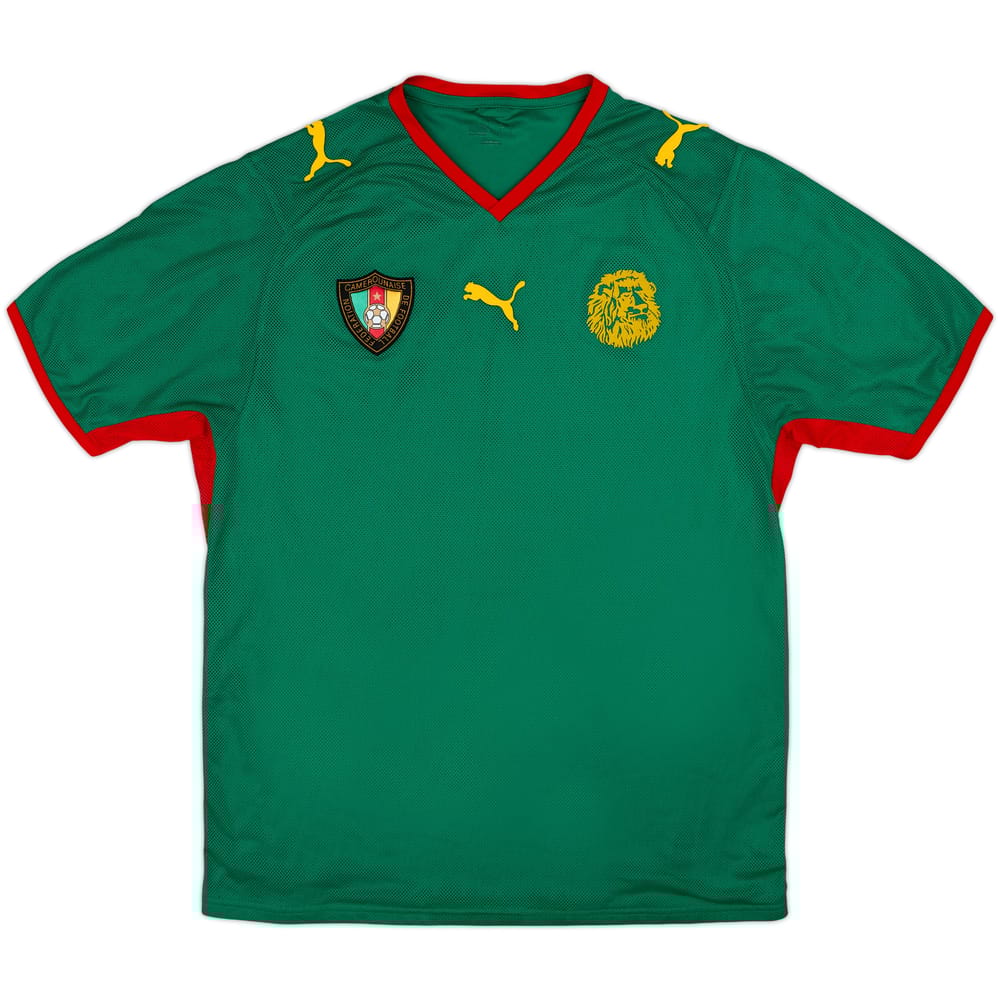 2008-09 Cameroon Home Shirt - 8/10 - (L)