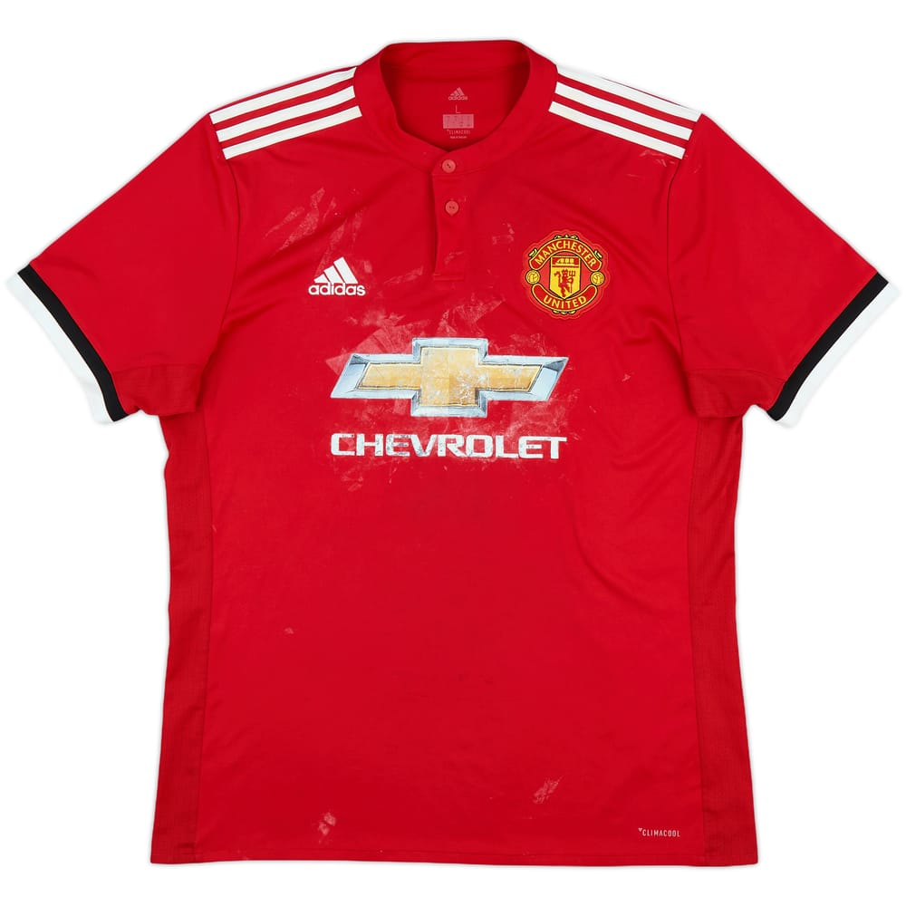 2017-18 Manchester United Home Shirt - 4/10 - (L)