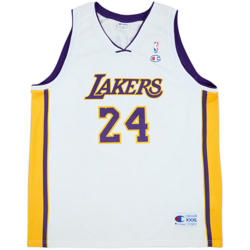 2006-10 LA Lakers Bryant #24 Champion Alternate Jersey - 7/10 - (3XL)
