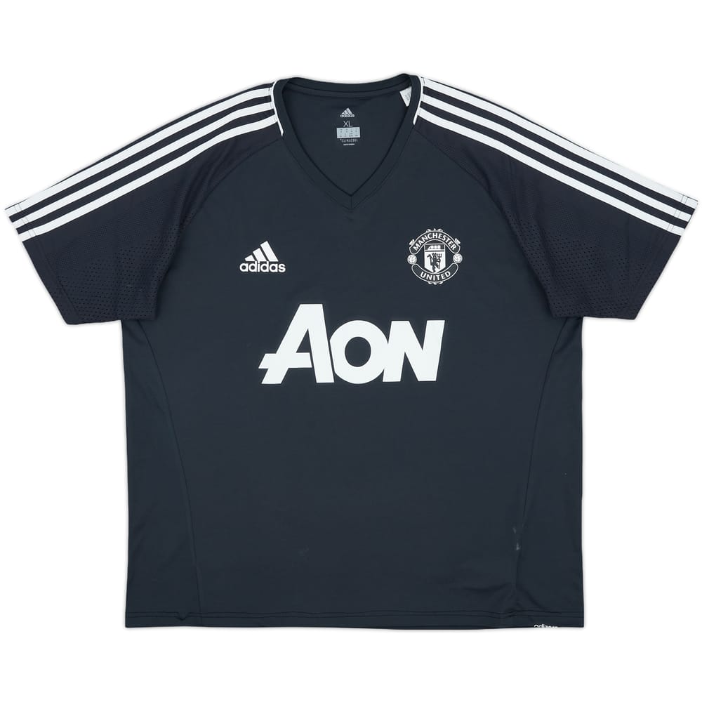 2017-18 Manchester United adidas Training Shirt - 8/10 - (XL)