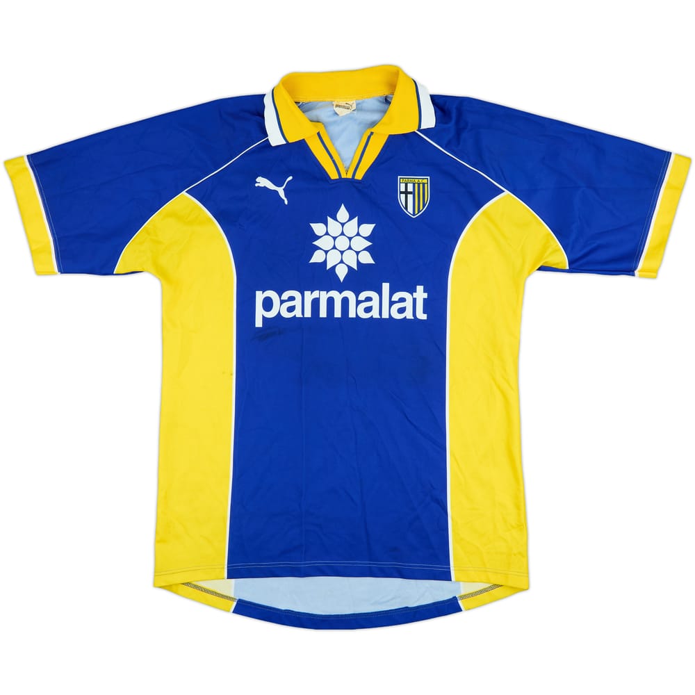 1997-98 Parma Youth Match Issue Basic Away Shirt #4