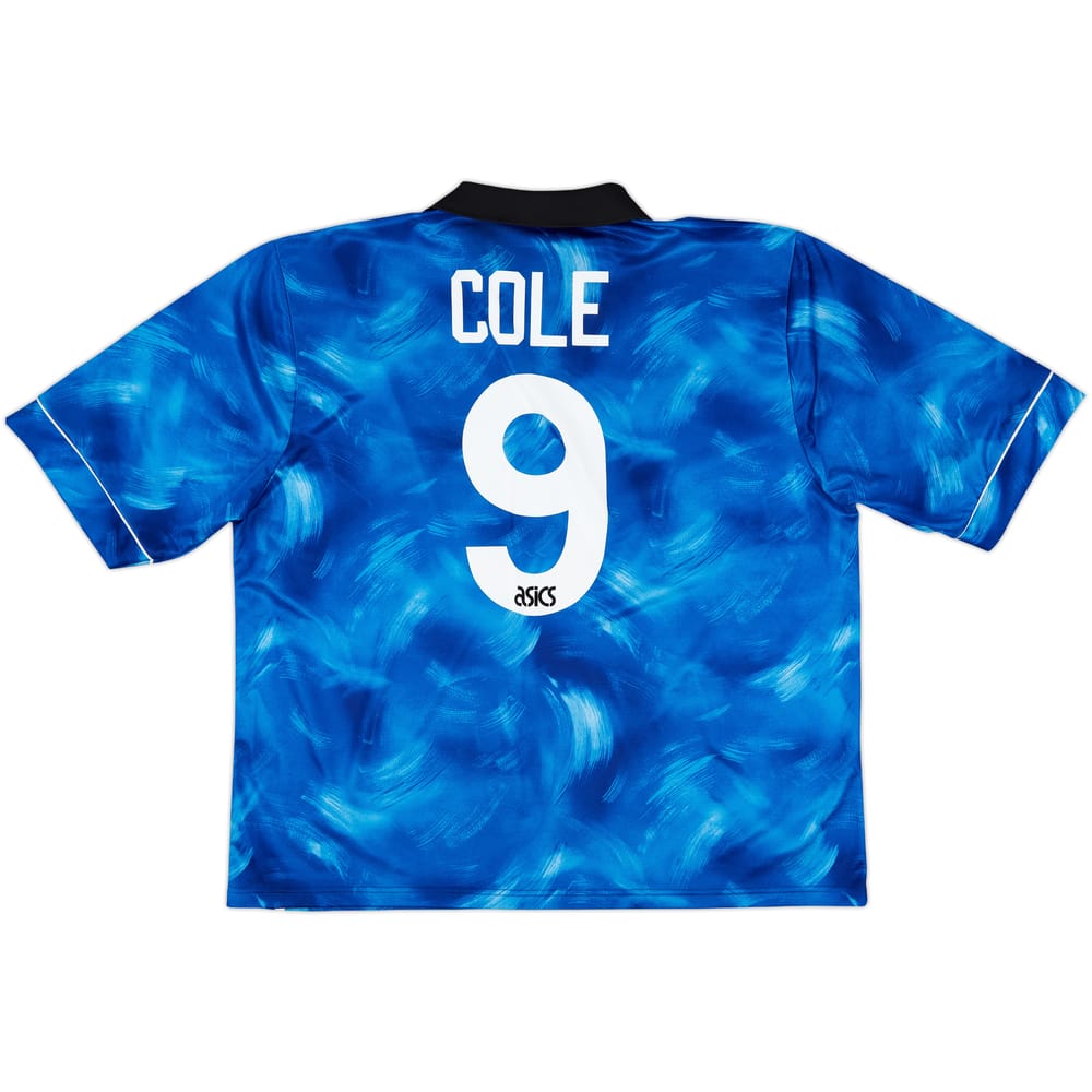 1993-95 Newcastle Away Shirt Cole #9 - 10/10 - (XXL)