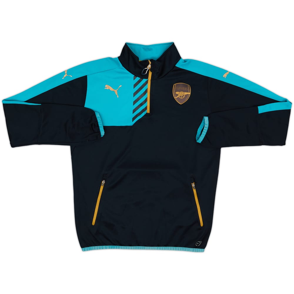 2015-16 Arsenal Puma 1/4 Zip Drill Top - 5/10 - (M)