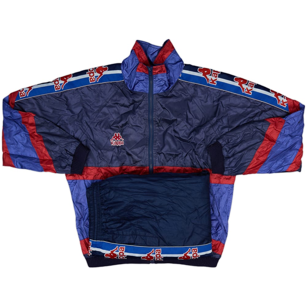 1995-97 Barcelona Kappa Full Tracksuit - 8/10 - (S)