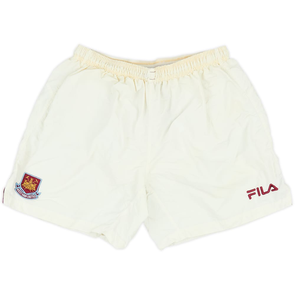 2001-03 West Ham Home Shorts - 5/10 - (M)