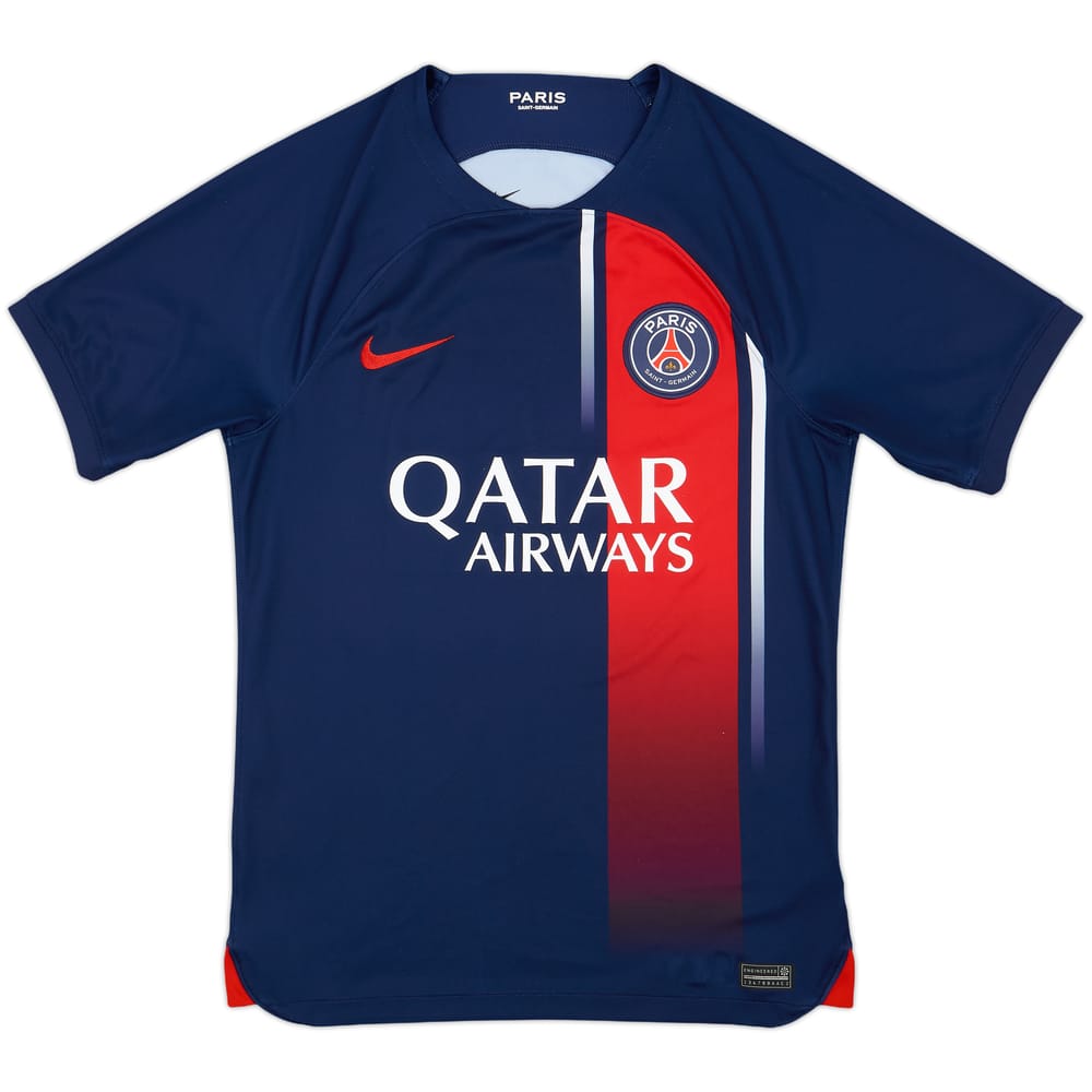 2023-24 Paris Saint-Germain Home Shirt - 8/10 - (S)
