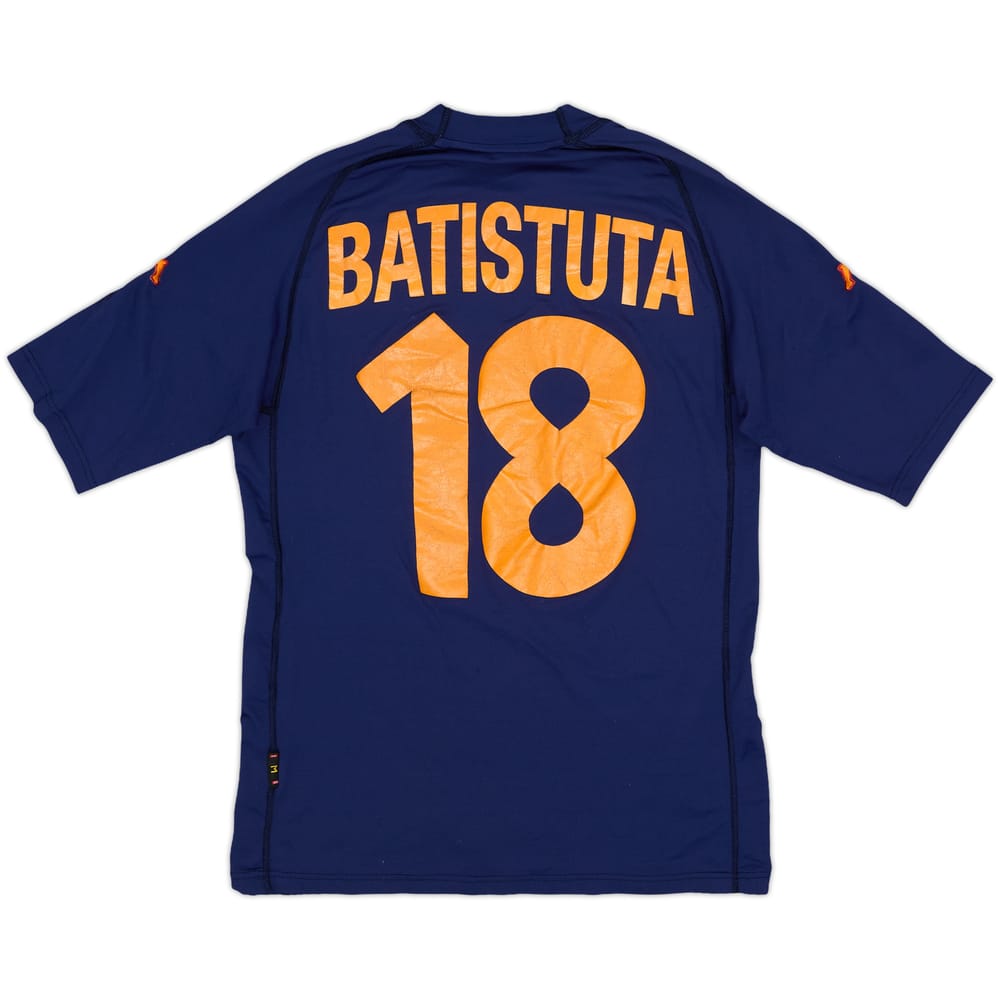 2000-01 Roma Third Shirt Batistuta #18 - 6/10 - (M)