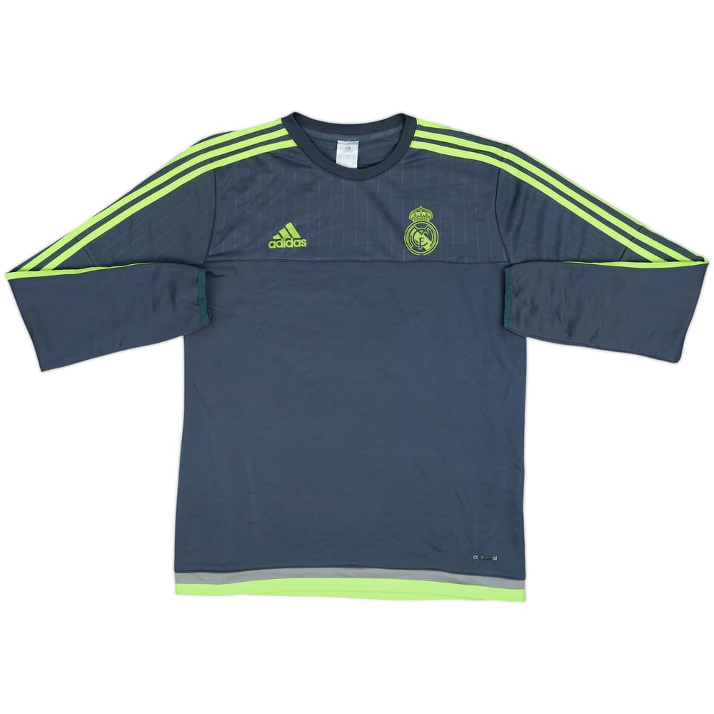 2015-16 Real Madrid adidas Sweat Top - 5/10 - (XL)
