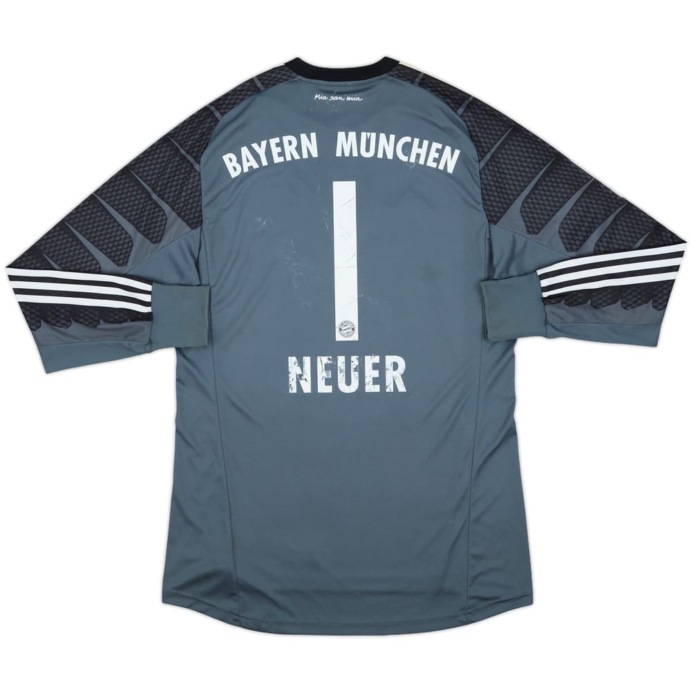 2014-15 Bayern Munich GK Shirt Neuer #1 - 4/10 - (M)