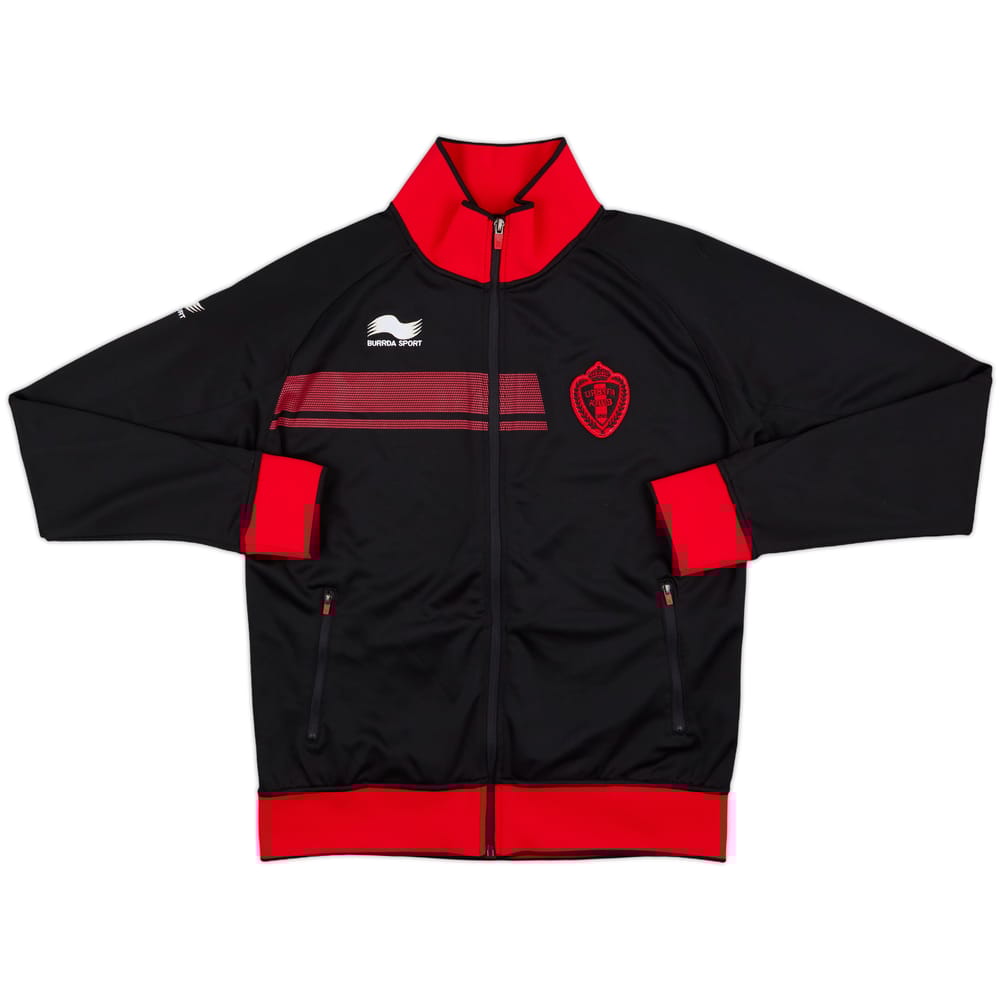 2012-14 Belgium Burrda Track Jacket - 8/10 - (L)