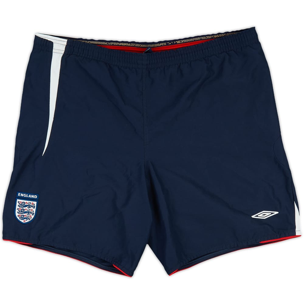 2005-07 England Home Shorts - 9/10 - (L)