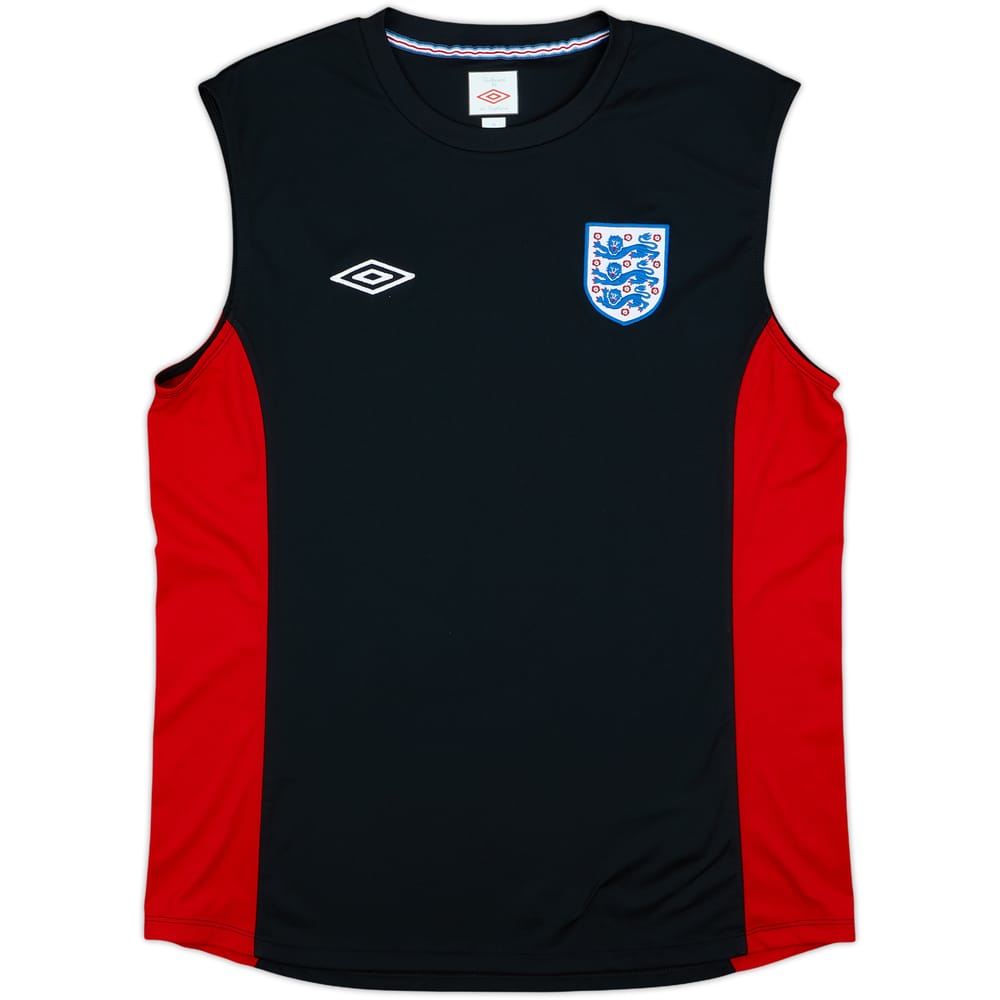 2010-11 England Umbro Training Vest - 9/10 - (XL)
