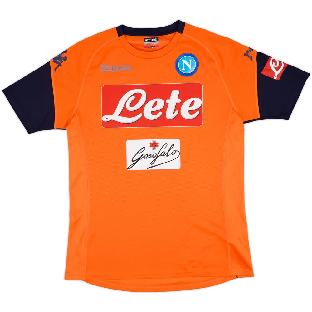 2017-18 Napoli Kappa Training Shirt - 4/10 - (XXL)