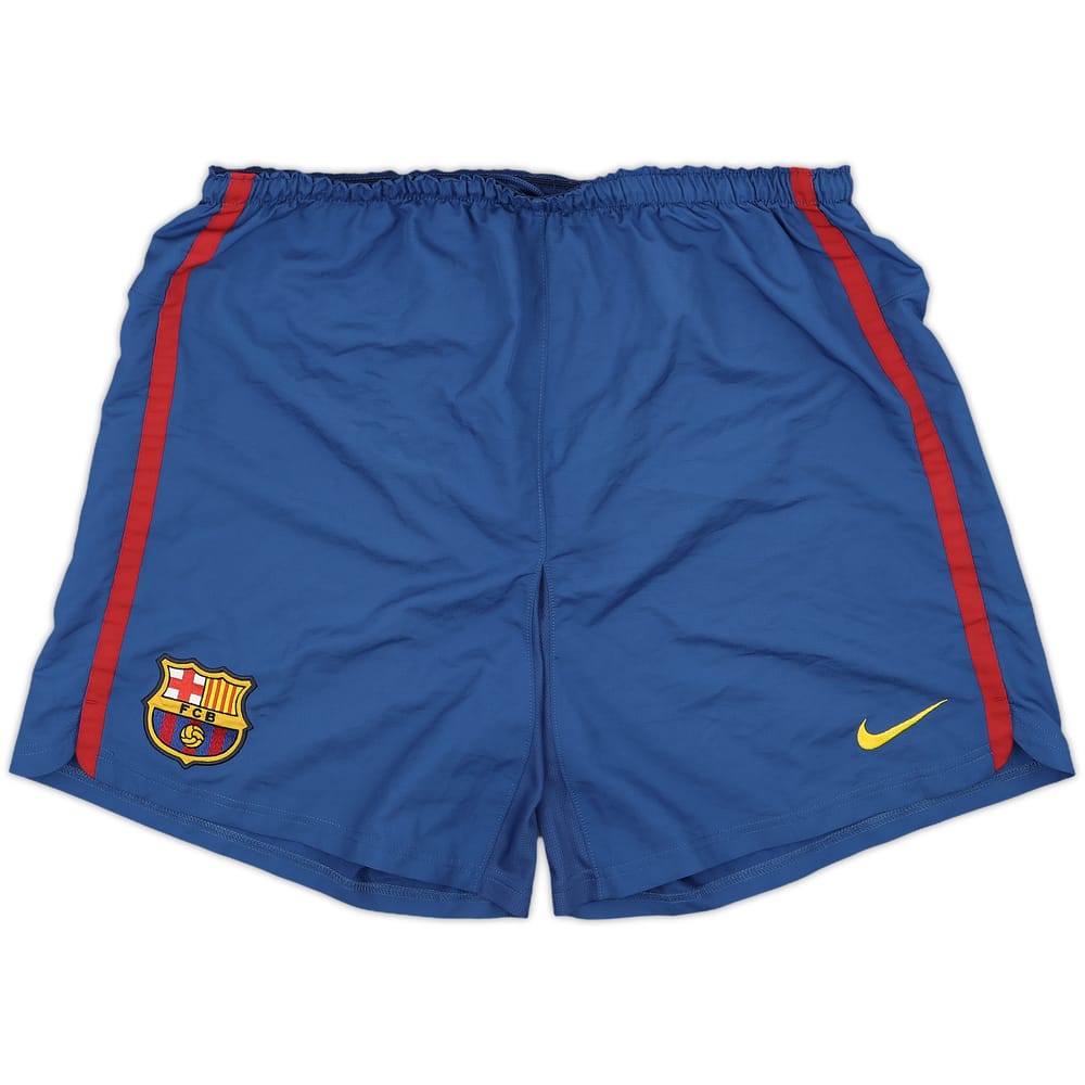 2006-07 Barcelona Home Shorts - 8/10 - (L)