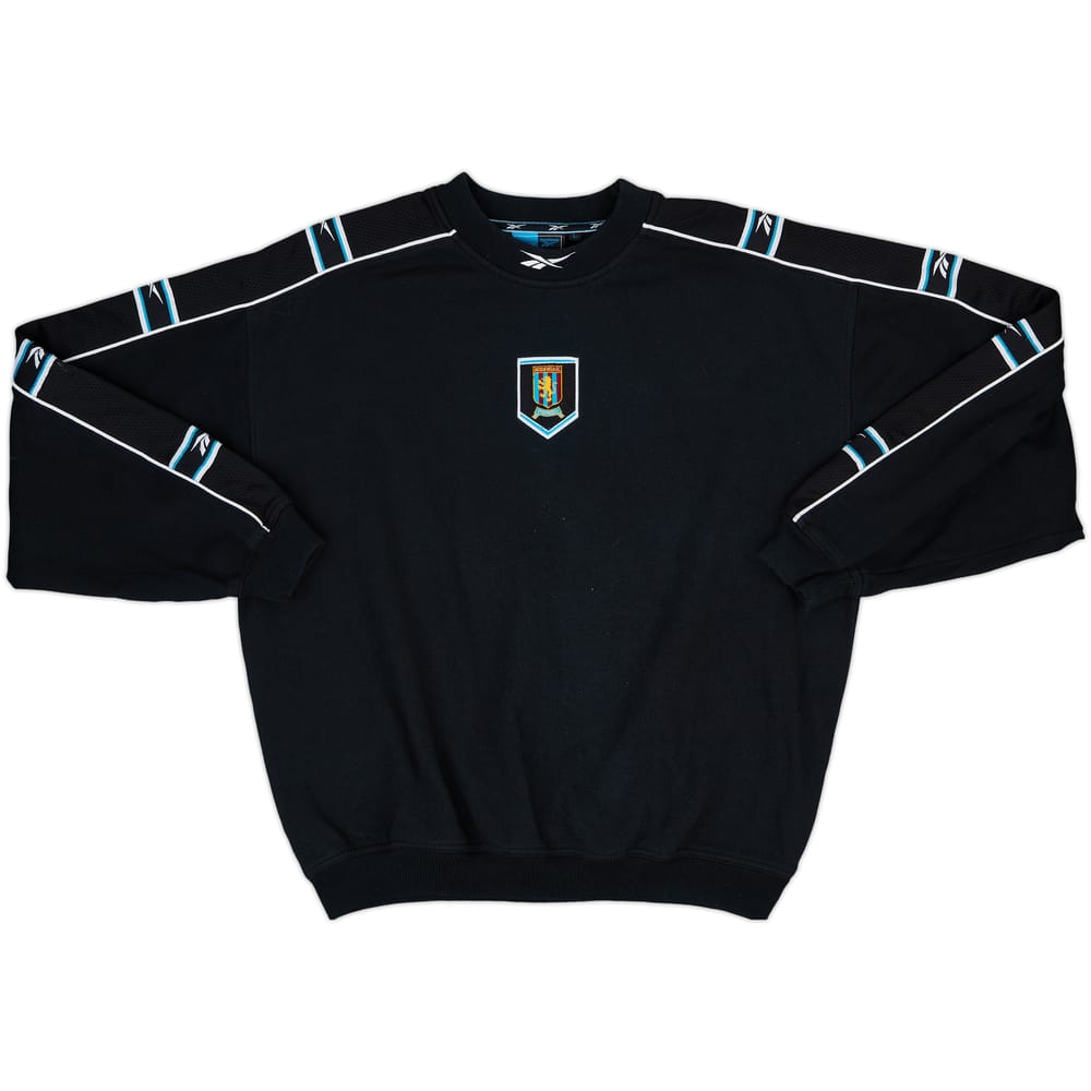 1998-99 Aston Villa Reebok Sweat Top - 8/10 - (L)