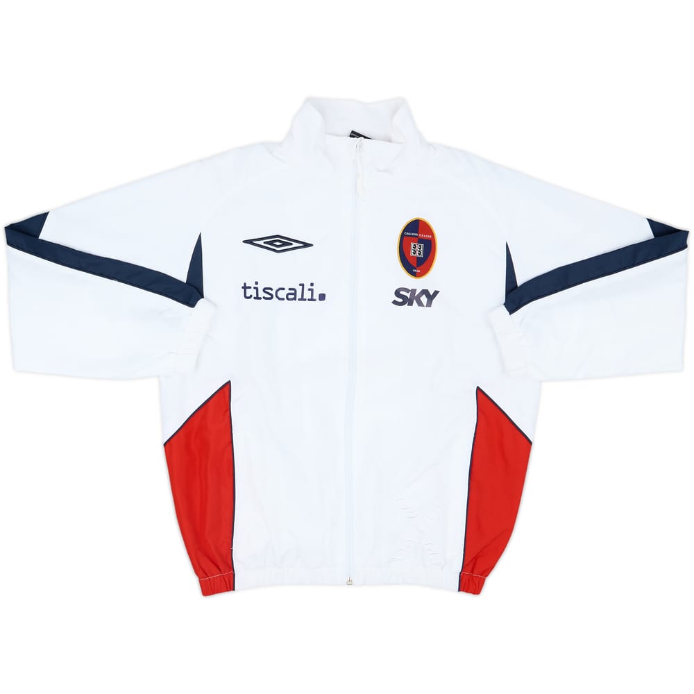 2007-08 Cagliari Umbro Track Jacket - 8/10 - (S)