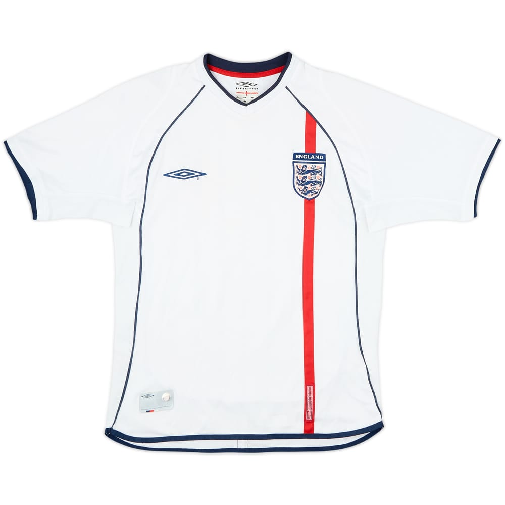 2001-03 England Home Shirt - 5/10 - (S)