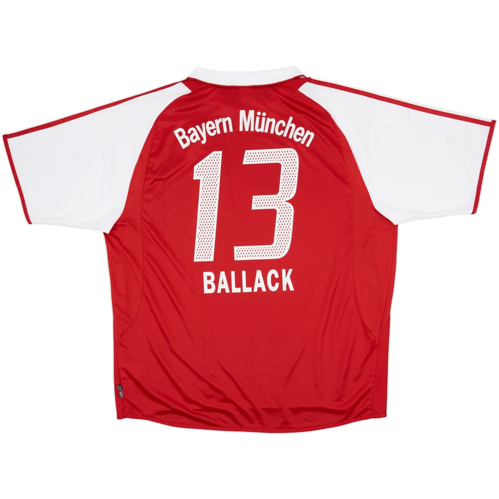 2003-04 Bayern Munich Home Shirt Ballack #13 - 8/10 - (XXL)