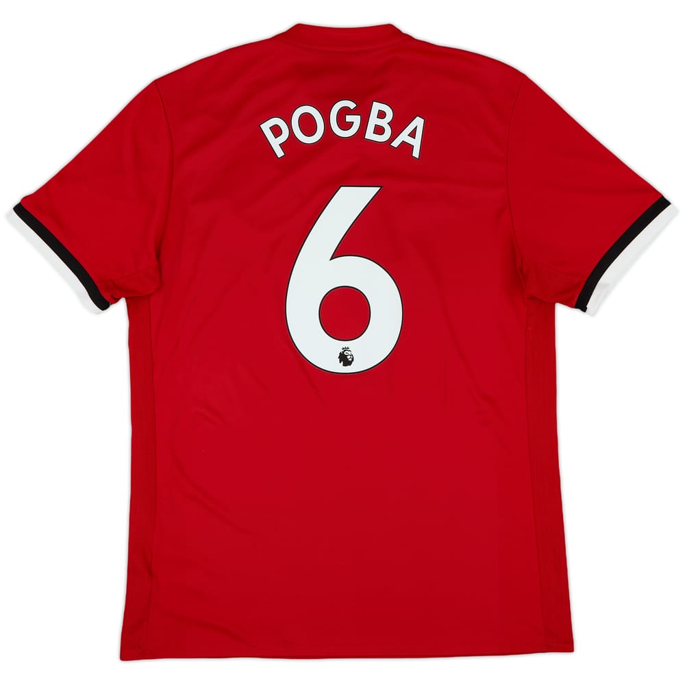 2017-18 Manchester United Home Shirt Pogba #6 - 5/10 - (L)