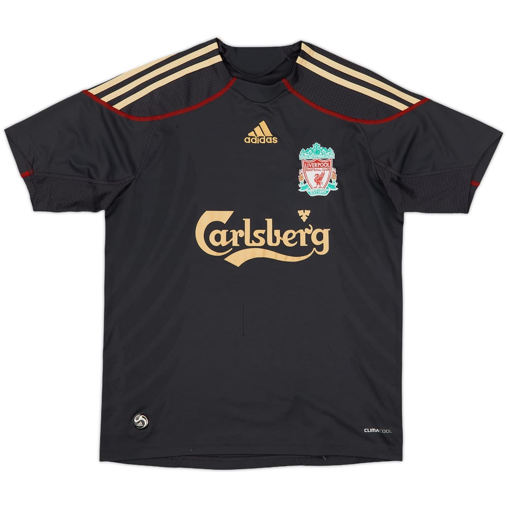 2009-10 Liverpool Away Shirt - 8/10 - (L.Boys)