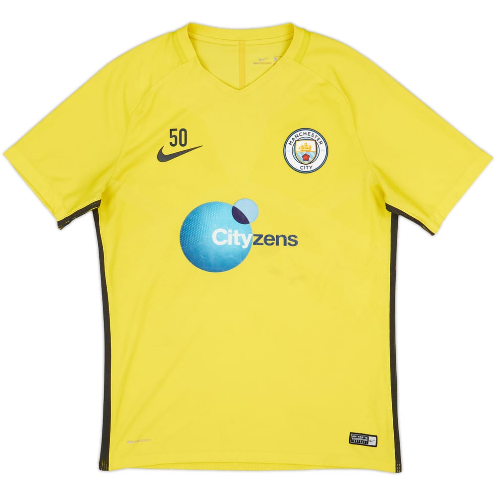 2017-18 Manchester City Player Issue Nike Training Shirt #50 - 6/10 - (M)