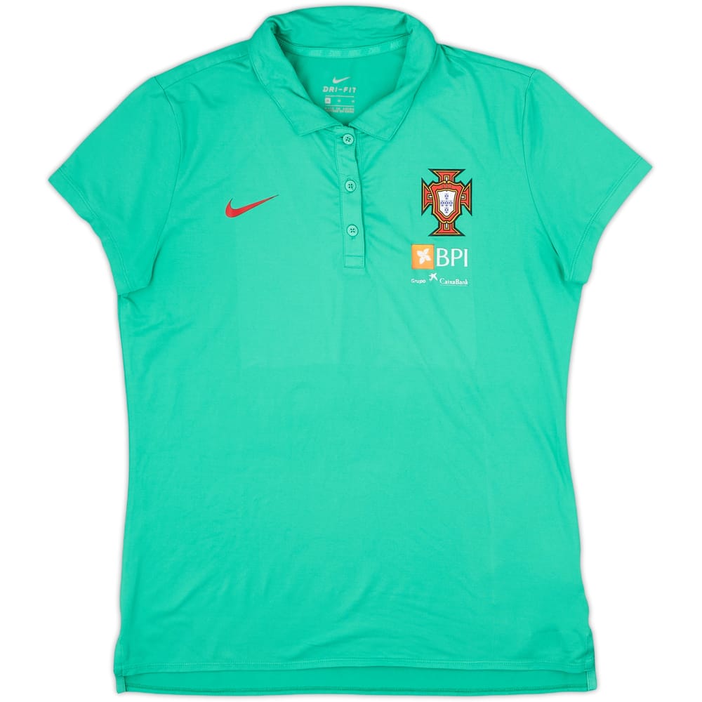 2018-20 Portugal Women's Nike Player Issue Polo Shirt - 8/10 - (Women's M)