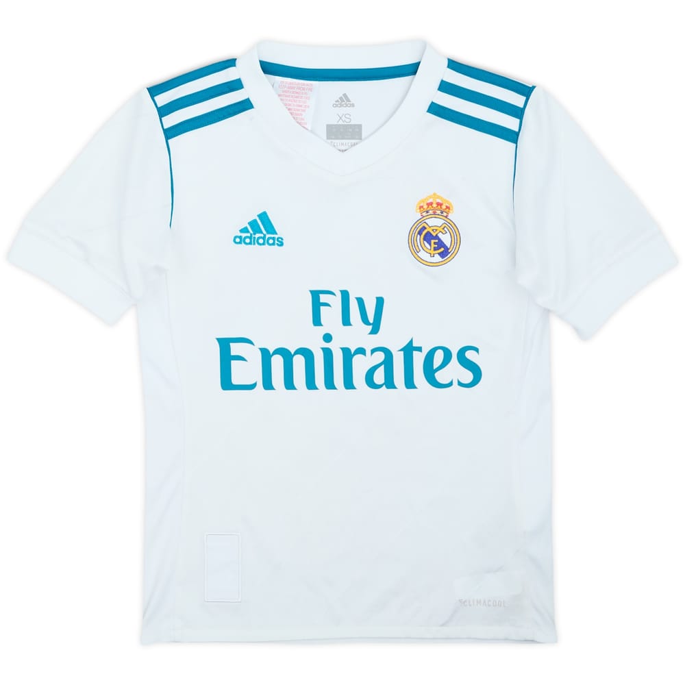 2017-18 Real Madrid Home Shirt - 7/10 - (XS.Boys)