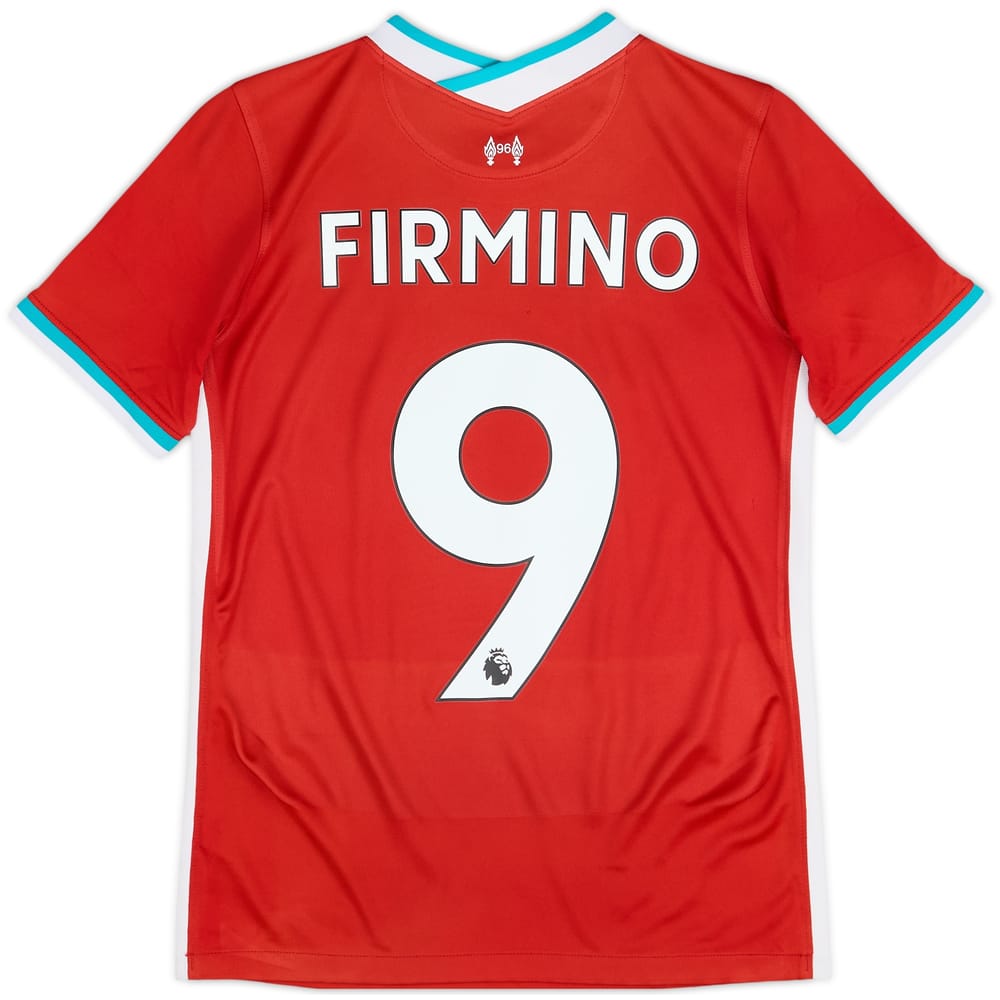 2020-21 Liverpool Home Shirt Firmino #9 - 8/10 - (L.Boys)