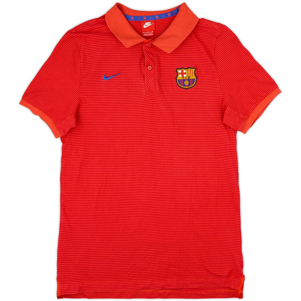 2016-17 Barcelona Nike Polo Shirt - 6/10 - (L)