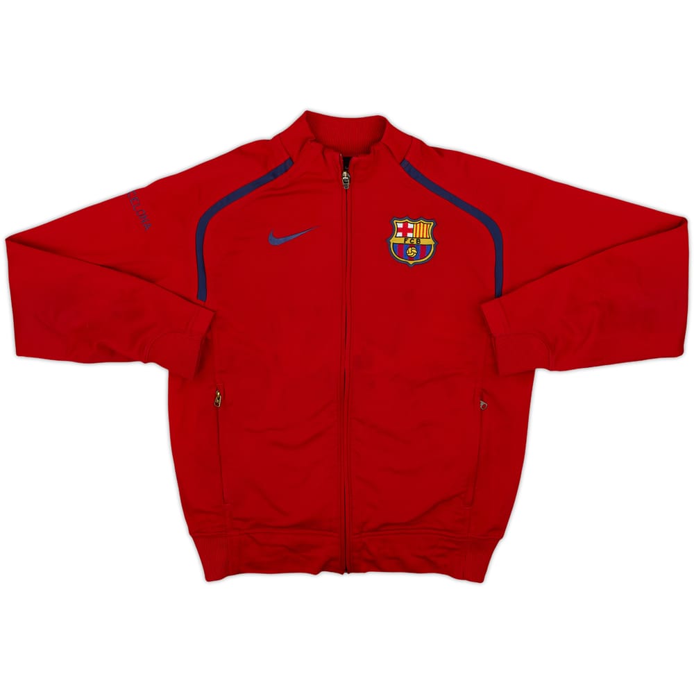 2006-07 Barcelona Nike Track Jacket - 8/10 - (M.Boys)