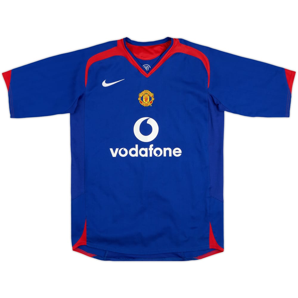 2005-06 Manchester United Camiseta de visitante - 7/10 - (L.Niños)