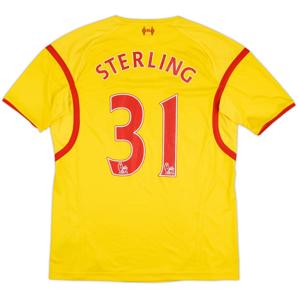 2014-15 Liverpool Away Shirt Sterling #31 - 7/10 - (M)