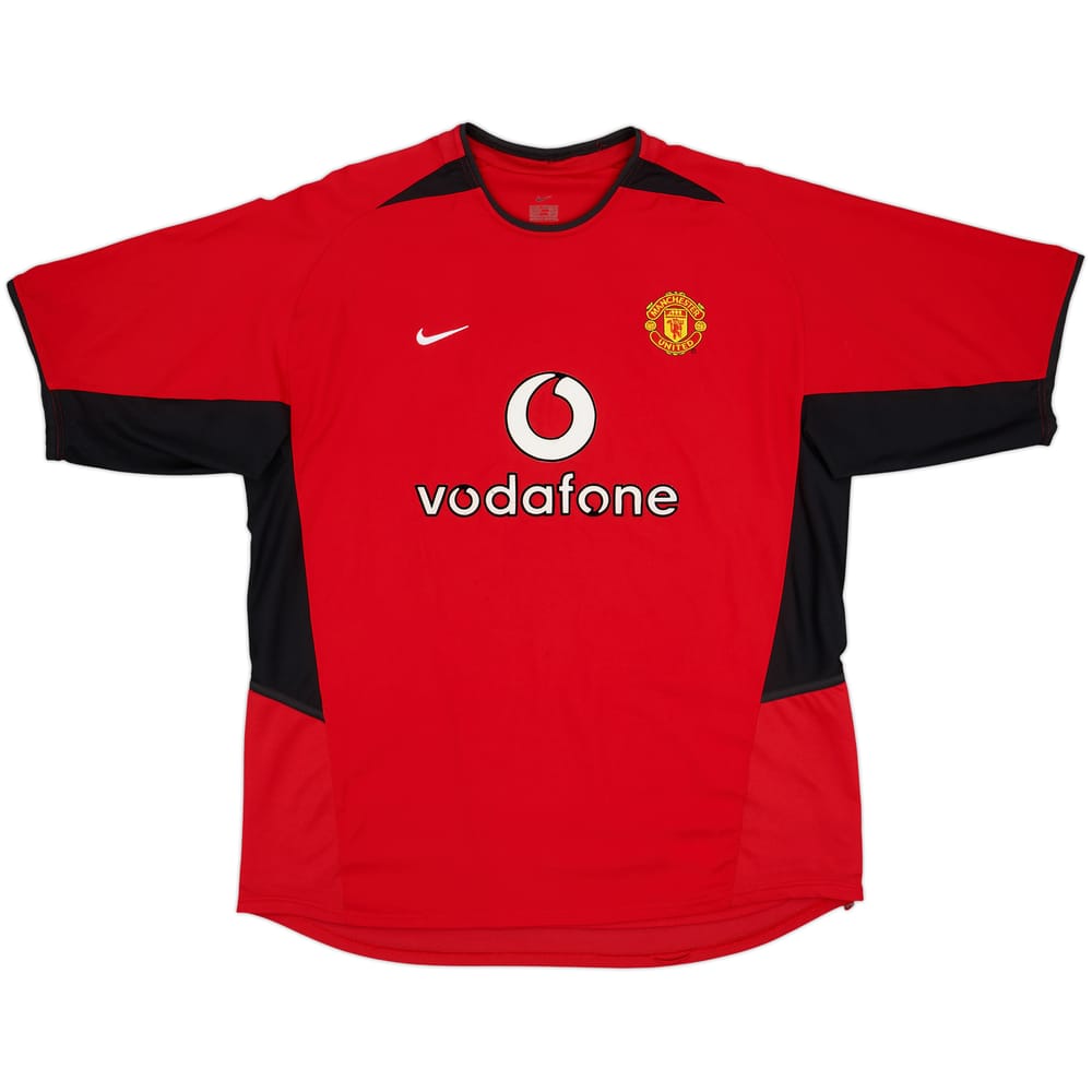 2002-04 Manchester United Home Shirt - 5/10 - (XL)
