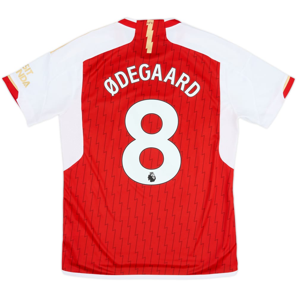 2023-24 Arsenal Home Shirt Odegaard #8 - 9/10 - (L)