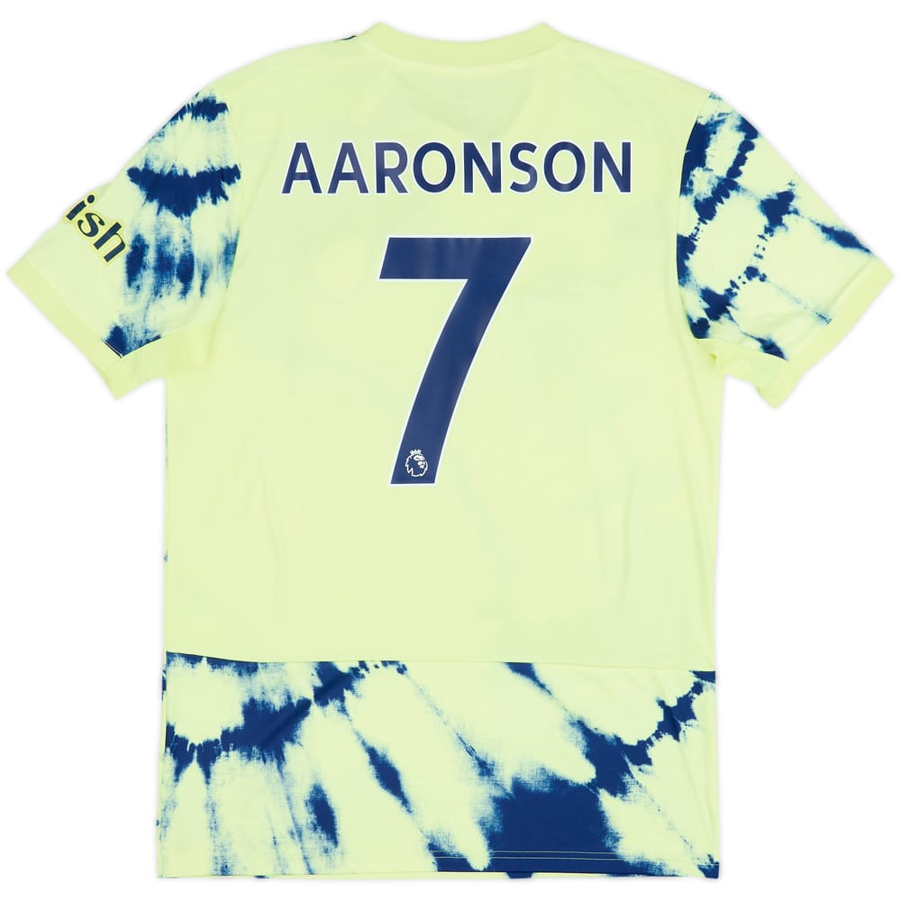 2022-23 Leeds United Away Shirt Aaronson #7 (M)