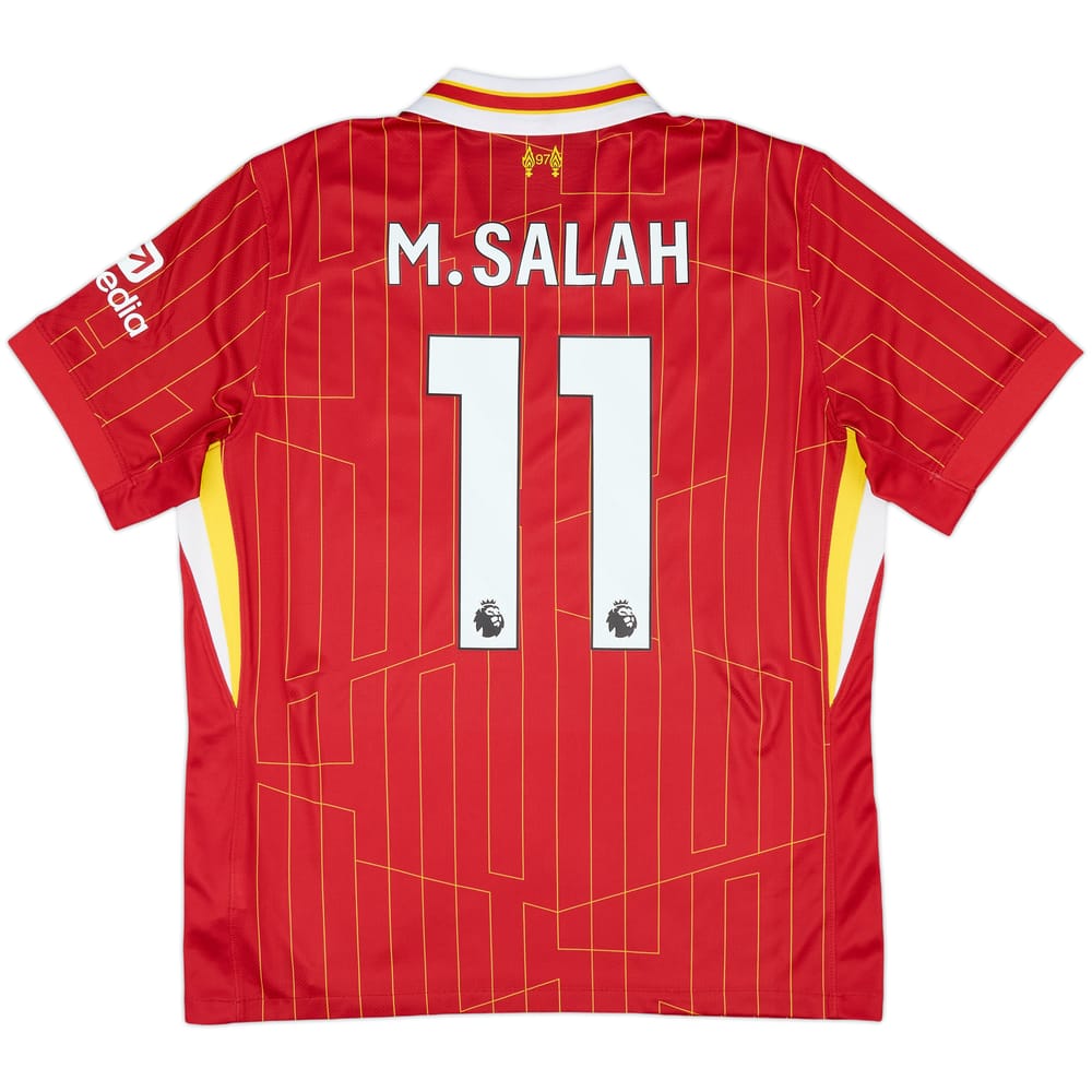 2024-25 Liverpool Home Shirt M.Salah #11 - 8/10 - (L)
