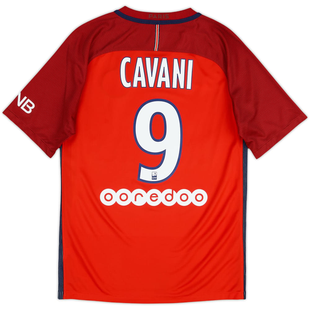 Camiseta de visitante de Paris Saint-Germain 2016-17 Cavani #9 - 8/10 - (S)
