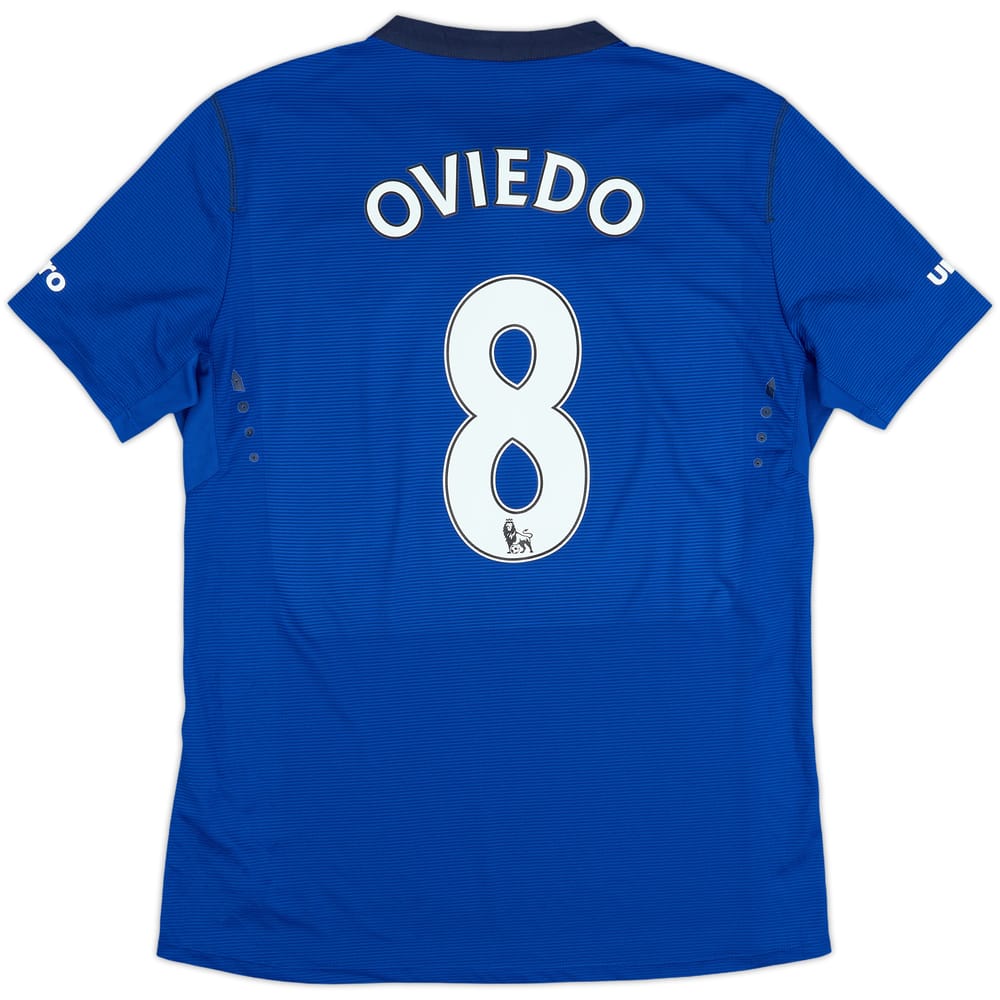 2014-15 Everton Home Shirt Oviedo #8 - 10/10 - (L)