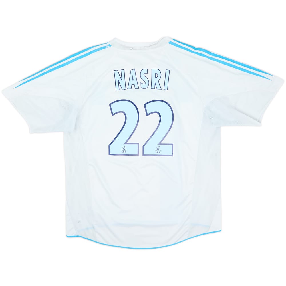 2004-05 Olympique Marseille Home Shirt Nasri #22 - 7/10 - (L)