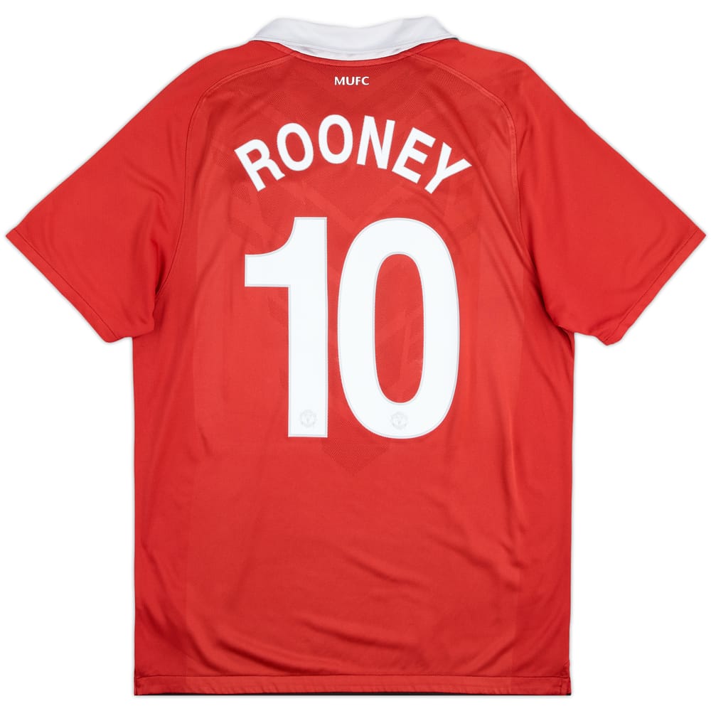 2010-11 Manchester United Home Shirt Rooney #10 - 5/10 - (L)
