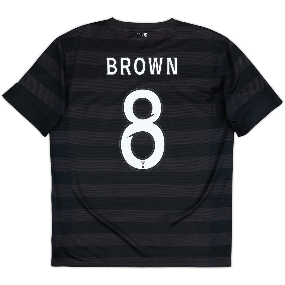 2012-13 Celtic '125th Anniversary' Away Shirt Brown #8 - 8/10 - (M)