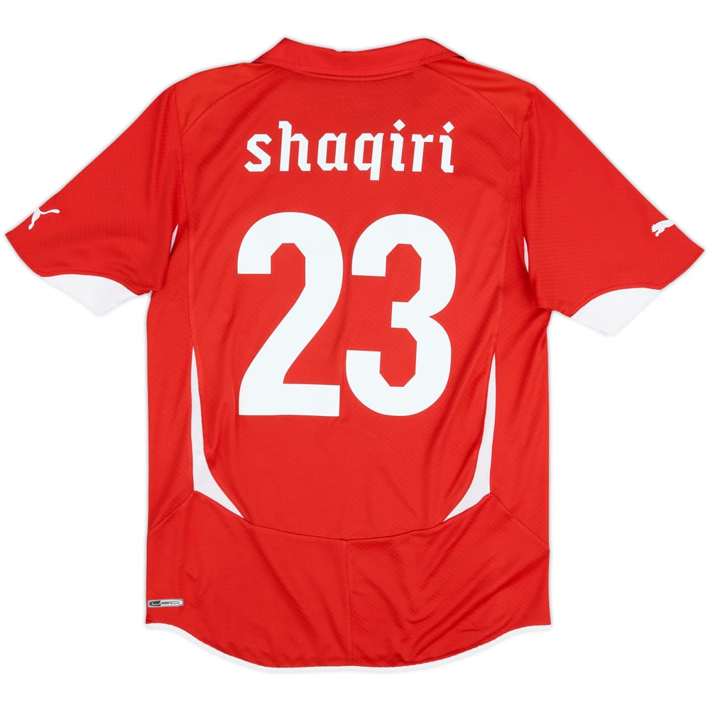 2010-11 Switzerland Home Shirt Shaqiri #23 - 6/10 - (M)