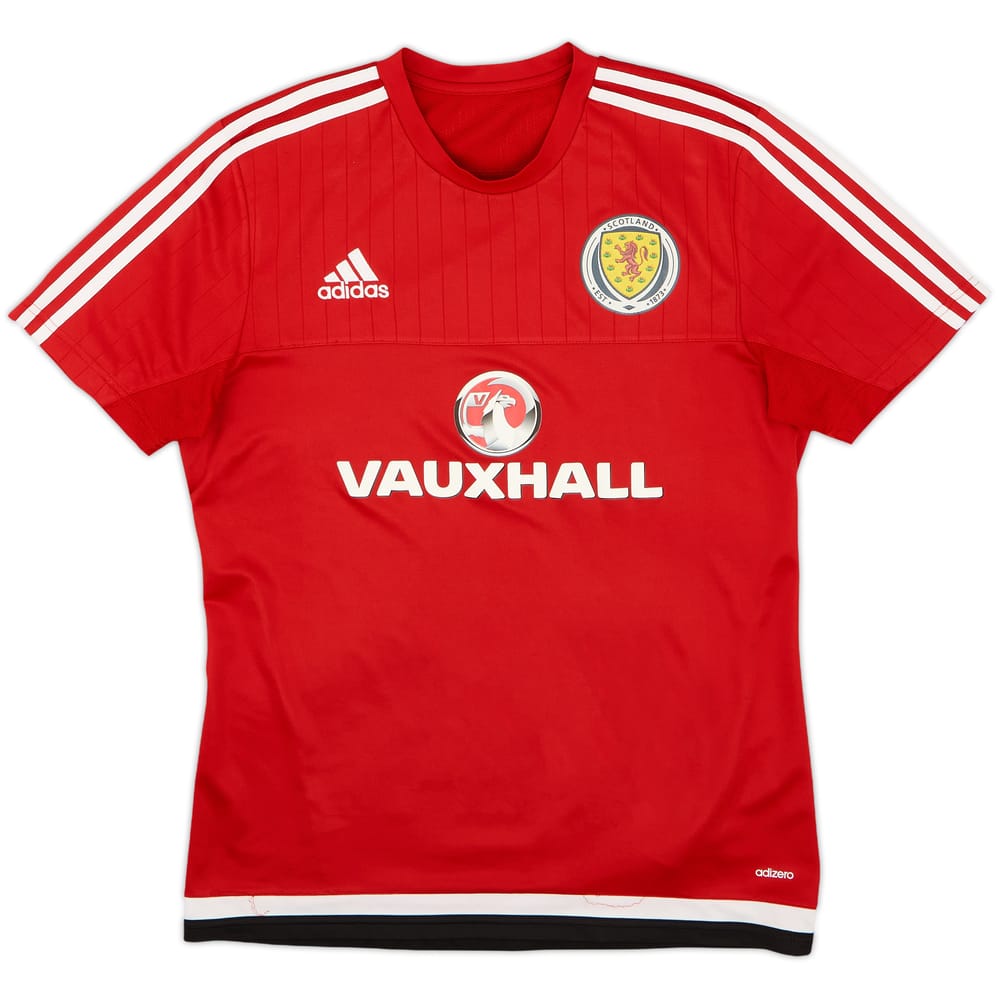 2015-16 Scotland adizero Training Shirt - 7/10 - (M)