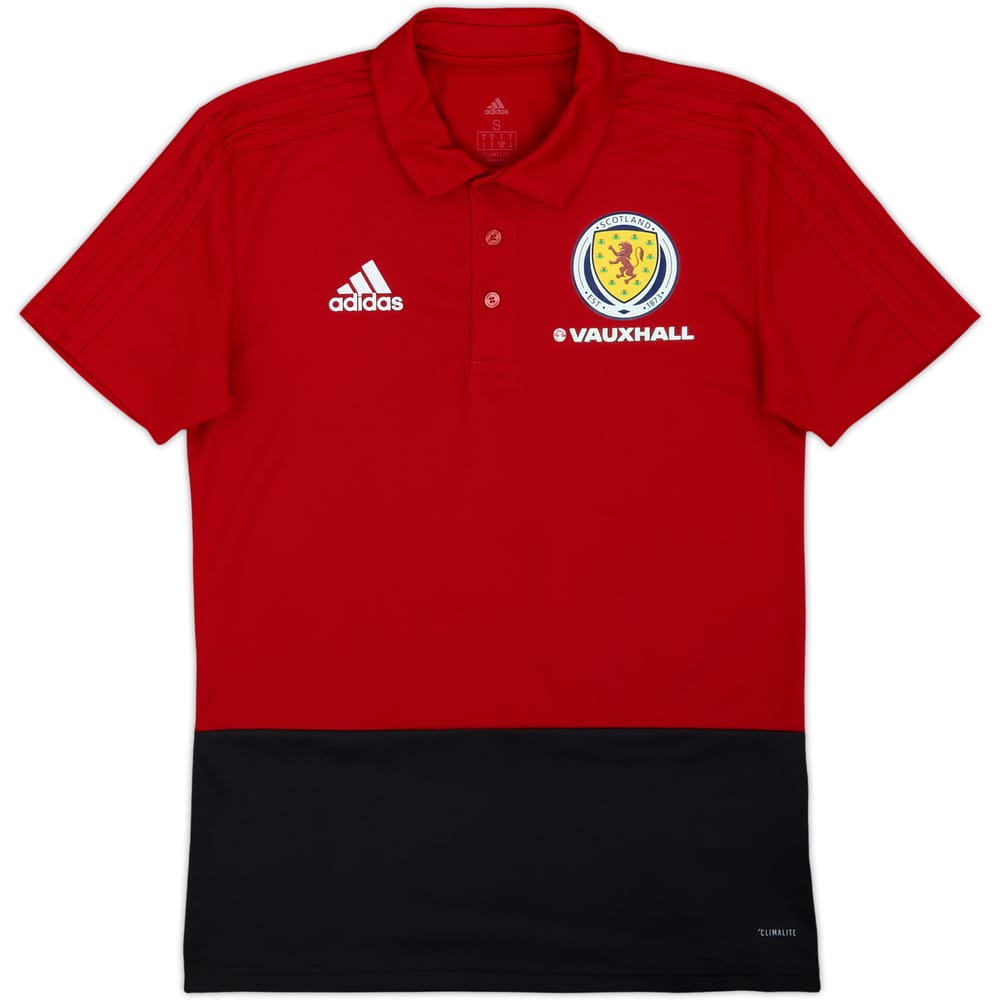 2017-18 Scotland adidas Polo Shirt - 9/10 - (S)